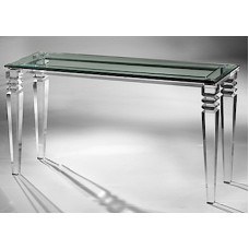 Acrylic and Glass Console