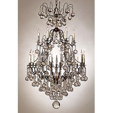 Large Scale Versailles Chandelier with Crystal