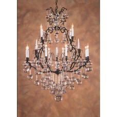 Versailles Chandelier with Crystal Spheres