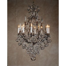 Versailles Chandelier with Crystal Spheres