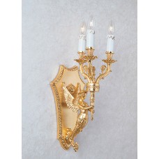 Winged Victory Bronze Wall Sconce