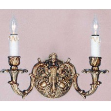 Bronze Caryatid Wall Sconce