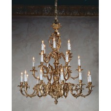 Le Regence Sand Cast Bronze Chandelier