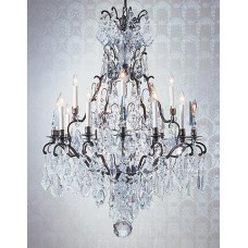 Versailles Chandelier with Traditional Czech Crystals