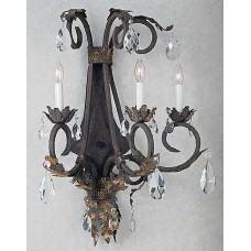 Cardena Collection Iron Sconce