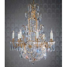 Gilt Bronze Chandelier 