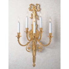 Bow Top Bronze Wall Sconce