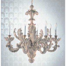 Carved Wood Chandelier XVII Century