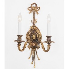 Bow and Tassel Wall Sconce