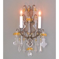 Versailles Wall Sconce with Swarovski