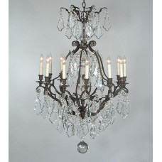 Reproduction Bronze Chandelier