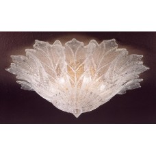 Murano glass flush mount