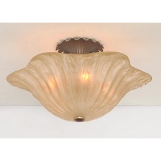 Art Glass Semi Flush Mount