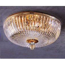 Cut Crystal Flush Mount