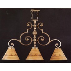 Casted Billiard Chandelier