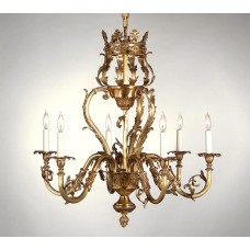 Bronze Cast Chandelier