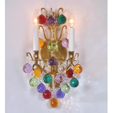 Versailles Wall Sconce with Swarovski Strass