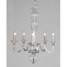 Williamsburg Clear Glass Chandelier