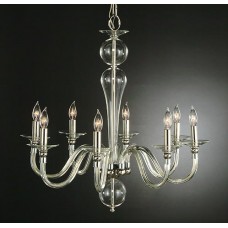 Williamsburg Clear Glass Chandelier