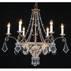 Hand-Crafted Bohemian Crystal Chandelier