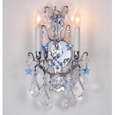 Versailles Wall Sconce with Swarovski Strass