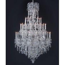 Massive Georgian Crystal Chandelier