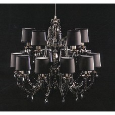 Black Crystal Chandelier