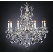 Bohemian Glass Chandelier