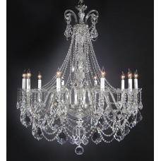 Bohemian Glass Chandelier