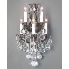 Versailles Wall Sconce with Crystal