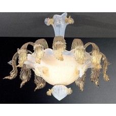 Semi-Flush Venetian Chandelier