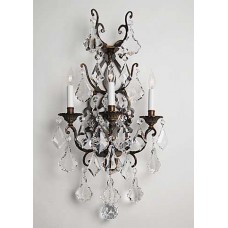 Sand-cast Bronze Wall Sconce